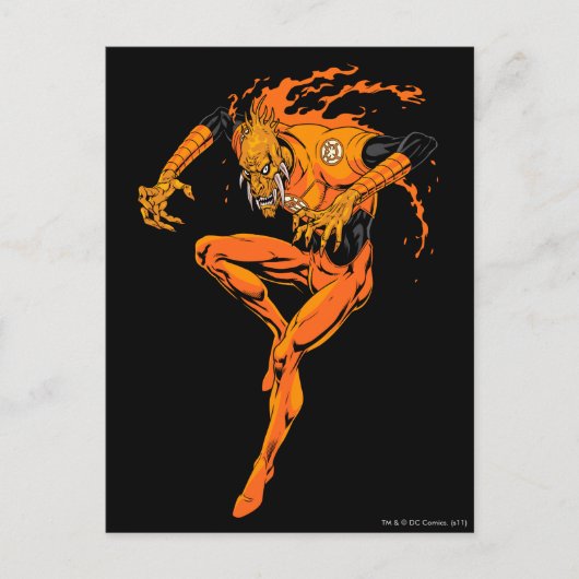 Larfleeze - Agent Sinaasappel 1 Briefkaart (Voorkant)