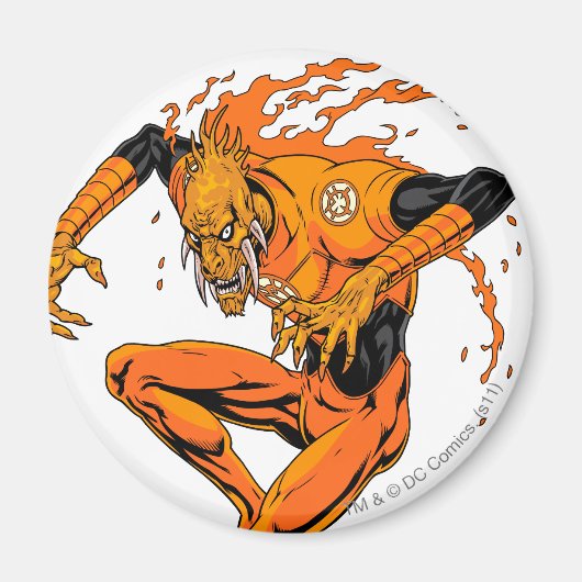 Larfleeze - Agent Sinaasappel 1 Magneet (Voorkant)