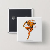 Larfleeze - Agent Sinaasappel 1 Vierkante Button 5,1 Cm (Voorkant /achterkant)