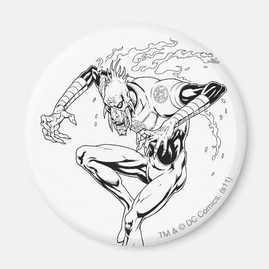 Larfleeze - Agent Sinaasappel 3 Magneet (Voorkant)