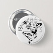 Larfleeze - Agent Sinaasappel 3 Ronde Button 5,7 Cm (Voorkant /achterkant)