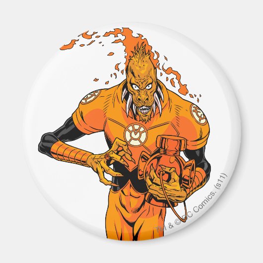Larfleeze - Agent Sinaasappel 4 Magneet (Voorkant)