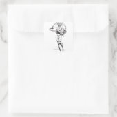 Larfleeze - Agent Sinaasappel 6 Vierkante Sticker (Tas)