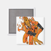Larfleeze - Agent Sinaasappel 7 Magneet (Voorkant / Achterkant)