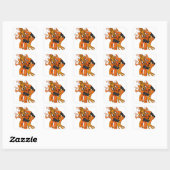 Larfleeze - Agent Sinaasappel 7 Vierkante Sticker (Vel)