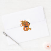 Larfleeze - Agent Sinaasappel 7 Vierkante Sticker (Envelop)