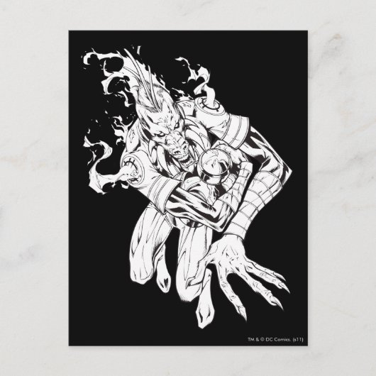 Larfleeze - Agent Sinaasappel 9 Briefkaart (Voorkant)