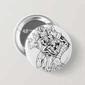 Larfleeze - Agent Sinaasappel 9 Ronde Button 5,7 Cm (Voorkant /achterkant)