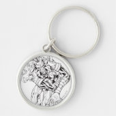 Larfleeze - Agent Sinaasappel 9 Sleutelhanger (Voorkant)