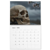 Large 2026 Skull Art Calendar Kalender (Mar 2026)
