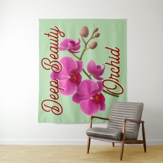 Large (68" x 80") Tapestry Wandkleed (In situ)