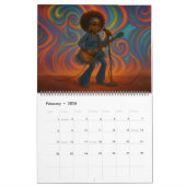Large African American/Black Woman 2026 Calendar  Kalender (Feb 2026)
