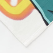 Large Autumn Girl Fleece Blanket – Cozy Oversized  (Hoek)