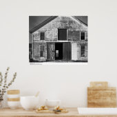 Large Barn, UC Santa Cruz, maart 1962 Poster (Keuken)