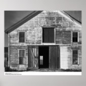 Large Barn, UC Santa Cruz, maart 1962 Poster (Voorkant)