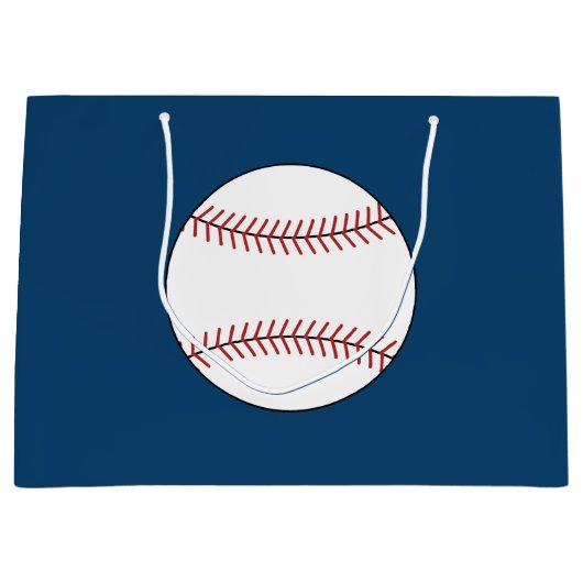 Large Baseball Gift Bag Groot Cadeauzakje (Voorkant)