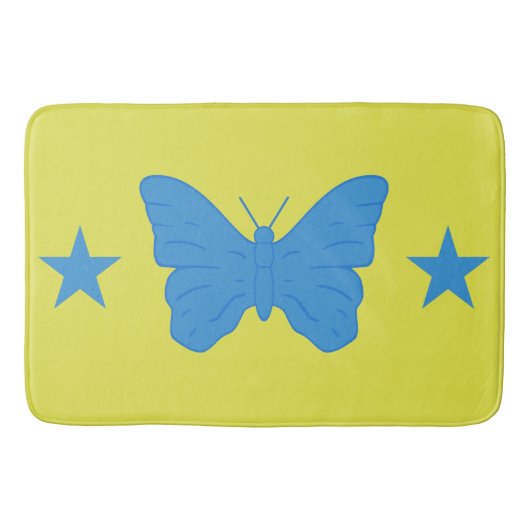 Large bath mat with flag of Bady Bassit (Voorkant)