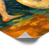 Large Bathers by Paul Cezanne Poster (Hoek)