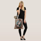 Large Blessed Chickadee tote (special edition) Bag (Op model)