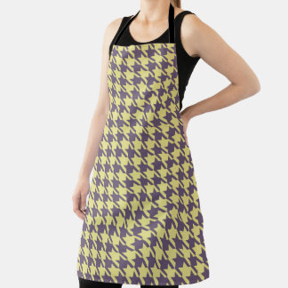 Large Checkered Apron Schort