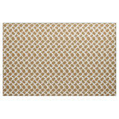 Large dots bold circles abstract geometric brown stof (Fat Quarter)