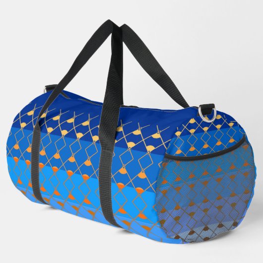 Large Duffel Bag - Diamond Gradient Edge  Plunjezak (Rechterhoek)