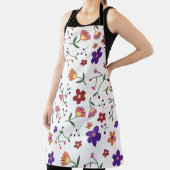 Large Floral Apron Schort (Insitu)