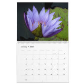 Large Flowers 2026 Calendar Kalender (Jan 2027)