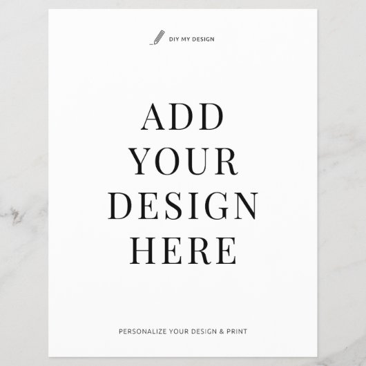 Large Flyer Printing 8.5x11" Business Flat Leaflet (Voorkant)