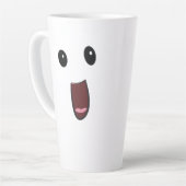 Large Happy Latte Mok (Linkerhoek)