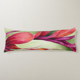 Large Hawaiian Plant Body Pillow Lichaamskussen