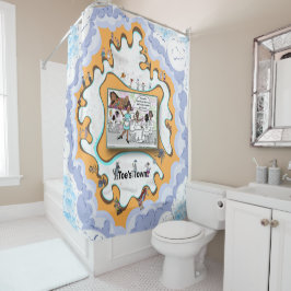 Large Hawaiian | Satirical Humor Douchegordijn