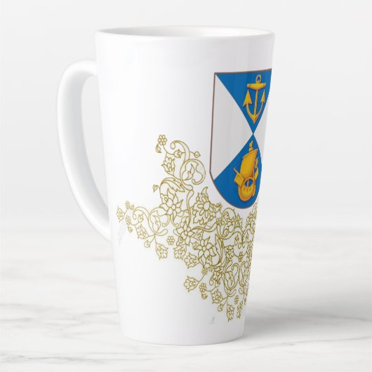 Large JFN Latte Mug Latte Mok (Linkerhoek)