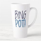 Large Latte Mug - Bing Pot! Latte Mok (Rechts)