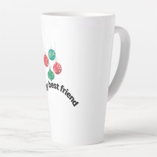 Large Latte Mug Latte Mok (Rechterhoek)