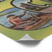 Large Letter Scenes - Westchester County, NY Poster (Hoek)