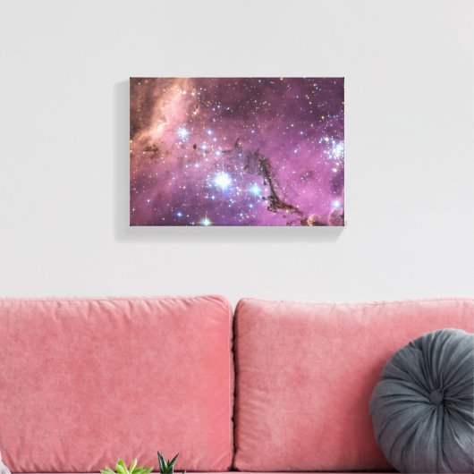 Large Magellanic Cloud Canvas Afdruk (Insitu (Woonkamer))