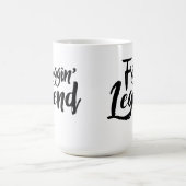 Large Mug - Friggin' Legend Koffiemok (Center)