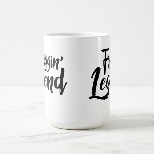 Large Mug - Friggin' Legend Koffiemok (Center)