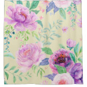 Large Peony Douchegordijn (Voorkant)