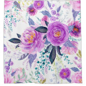 Large Peony Douchegordijn (Voorkant)