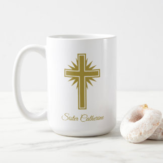 Large Personalized Religious Mug For Teacher Koffiemok