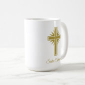 Large Personalized Religious Mug For Teacher Koffiemok (Voorkant rechts)