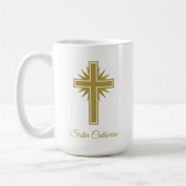 Large Personalized Religious Mug For Teacher  Koffiemok (Links)