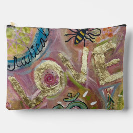 Large pouch original art LOVE Etui