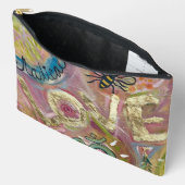 Large pouch original art LOVE Etui (Open)