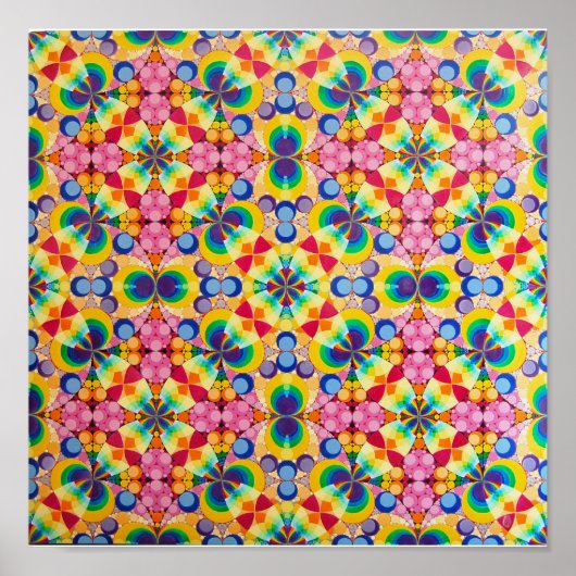 Large Quantum Froth Poster (Voorkant)