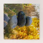 Large Rock Cairn Zen Jigzaag Puzzle Legpuzzel (Horizontaal)