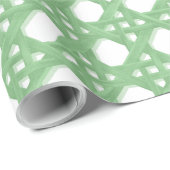 Large SALLY CANING IN 95ca92 GREEN Cadeaupapier (Rol Hoek)