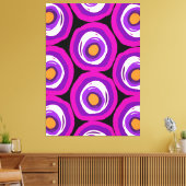 Large Scale Spots Canvas Afdruk (Insitu (Woonkamer))